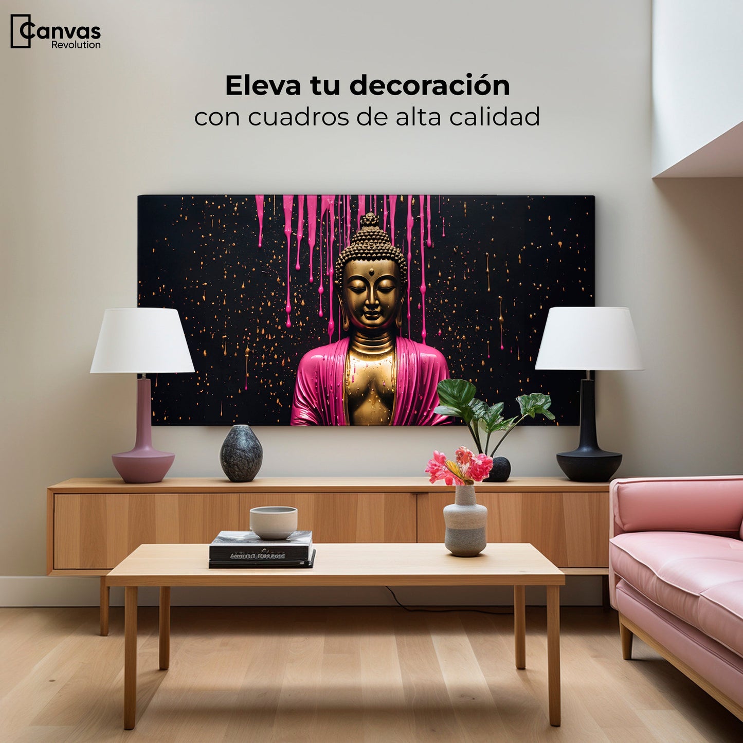 Cuadros Decorativos Canvas Revolution | Serenidad Brillante | Montaje2