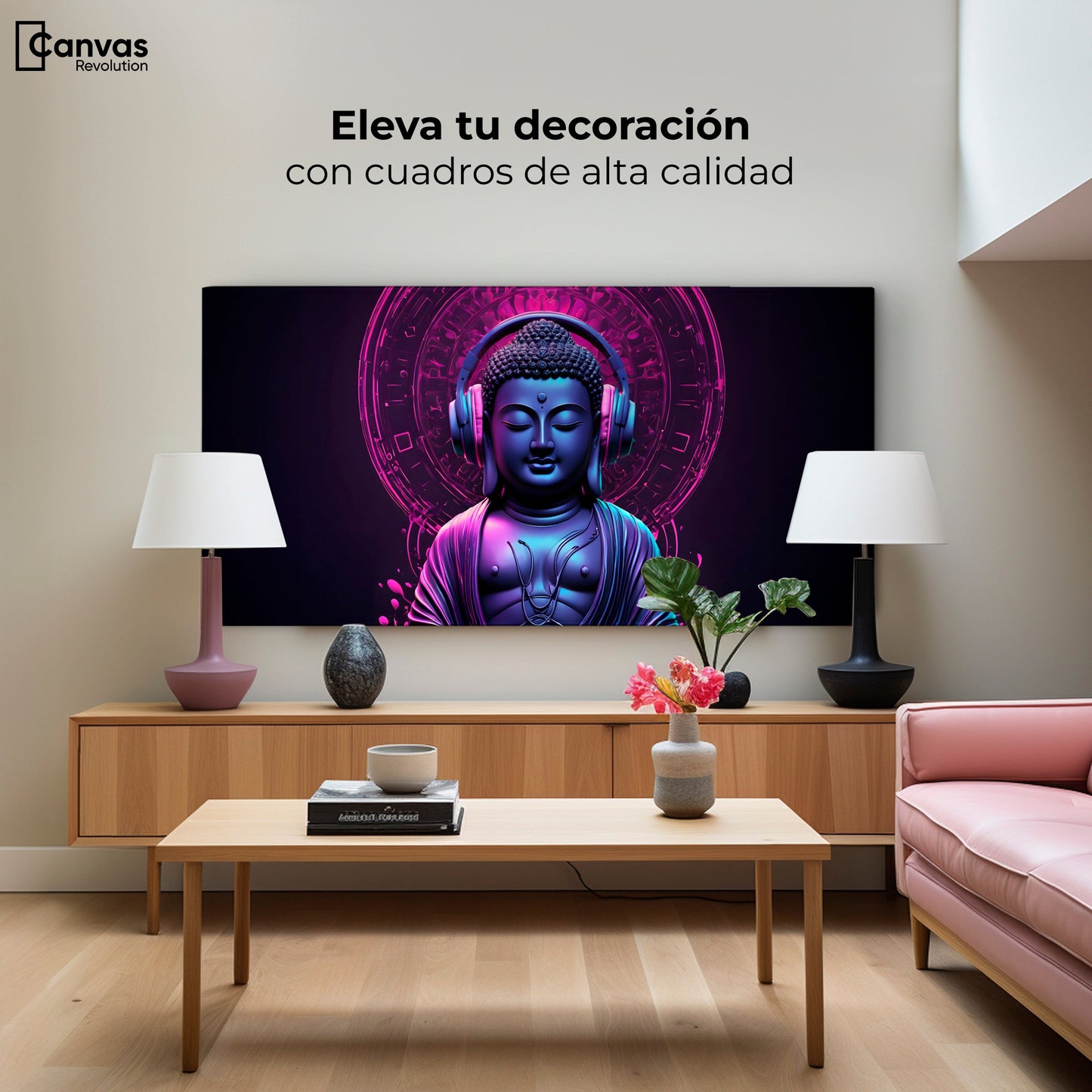 Cuadros Decorativos Canvas Revolution | Sonido Espiritual | Montaje2