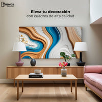 Cuadros Decorativos Canvas Revolution | Texturas Naturales | Montaje2
