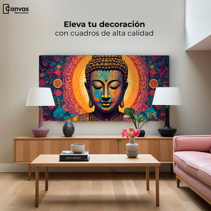 Cuadros Decorativos Canvas Revolution | Vortice Psicodelico | Montaje2