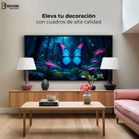 Cuadros Decorativos Canvas Revolution | Vuelo Brillante | Montaje2