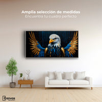 Cuadros Decorativos Canvas Revolution | Abrazo Majestuoso | Montaje3