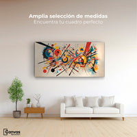 Cuadros Decorativos Canvas Revolution | Abstraccion Clasica | Montaje3