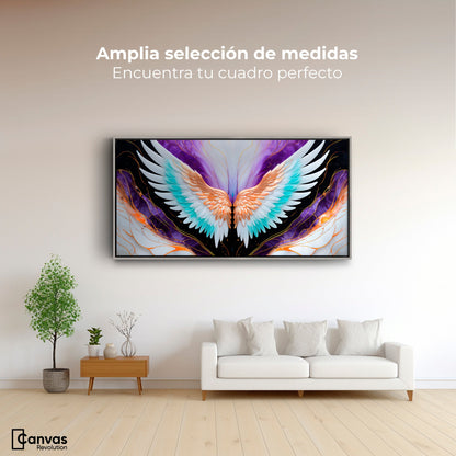 Cuadros Decorativos Canvas Revolution | Alas Angel Alma | Montaje3