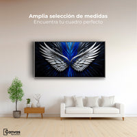 Cuadros Decorativos Canvas Revolution | Alas Angel Energia | Montaje3