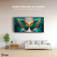 Cuadros Decorativos Canvas Revolution | Alas Angel Eternas | Montaje3