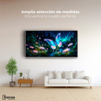 Cuadros Decorativos Canvas Revolution | Alas En El Rio | Montaje3