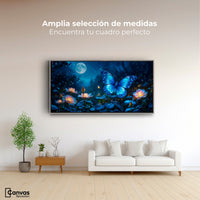 Cuadros Decorativos Canvas Revolution | Alas Nocturnas | Montaje3