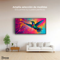 Cuadros Decorativos Canvas Revolution | Aleteo Prismatico | Montaje3