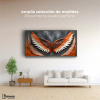 Cuadros Decorativos Canvas Revolution | Angel Luz Divina | Montaje3