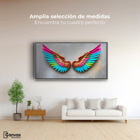 Cuadros Decorativos Canvas Revolution | Angel Resplandor | Montaje3