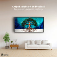 Cuadros Decorativos Canvas Revolution | Arbol Vida Energia | Montaje3