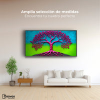 Cuadros Decorativos Canvas Revolution | Arbol Vida Mistico | Montaje3