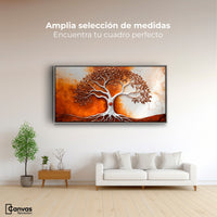 Cuadros Decorativos Canvas Revolution | Arbol Vida Tierra | Montaje3