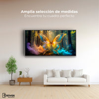 Cuadros Decorativos Canvas Revolution | Bosque De Cristal | Montaje3