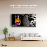 Cuadros Decorativos Canvas Revolution | Brillo En El Muelle | Montaje3