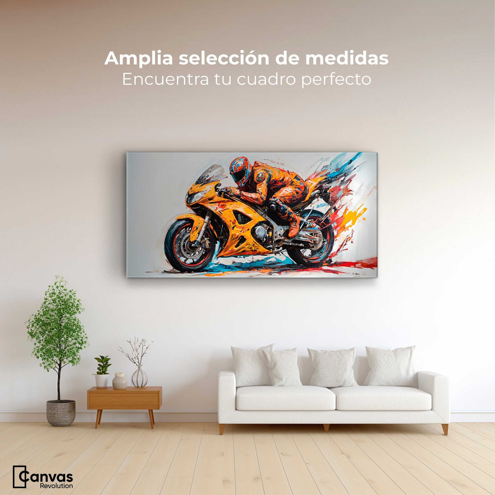 Cuadros Decorativos Canvas Revolution | Cross Colorido | Montaje3