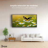 Cuadros Decorativos Canvas Revolution | Danza Entre Flores | Montaje3