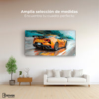 Cuadros Decorativos Canvas Revolution | Deportivo Mclaren | Montaje3