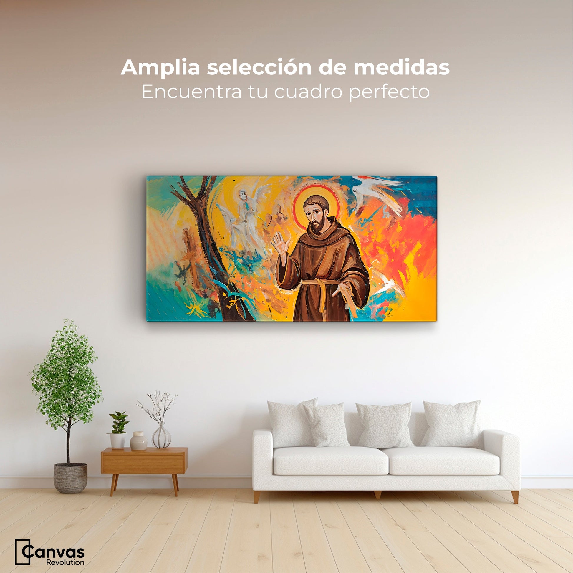 Cuadros Decorativos Canvas Revolution | Divina Inspiracion | Montaje3