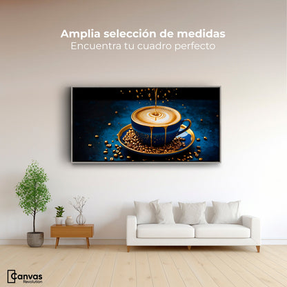 Cuadros Decorativos Canvas Revolution | Esencias Doradas | Montaje3