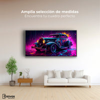 Cuadros Decorativos Canvas Revolution | Explosion Retro | Montaje3