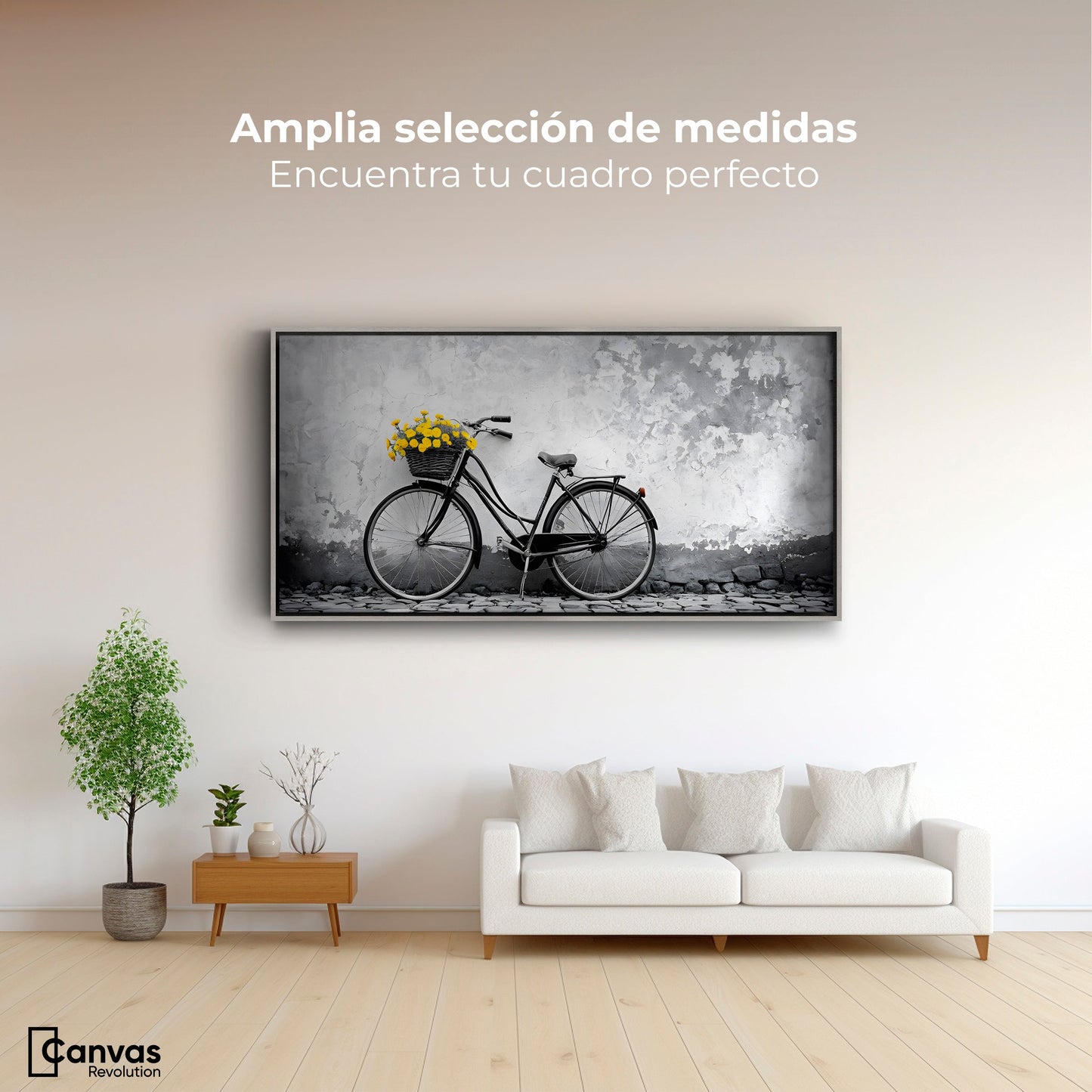 Cuadros Decorativos Canvas Revolution | Florece El Camino | Montaje3