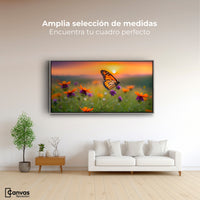 Cuadros Decorativos Canvas Revolution | Flores Del Alba | Montaje3