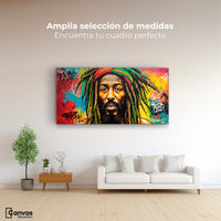 Cuadros Decorativos Canvas Revolution | Fusion Urbana Rasta | Montaje3