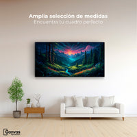 Cuadros Decorativos Canvas Revolution | Hermoso Atardecer | Montaje3