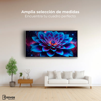 Cuadros Decorativos Canvas Revolution | Luz Violeta Divina | Montaje3