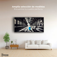 Cuadros Decorativos Canvas Revolution | Maleta En Espera | Montaje3