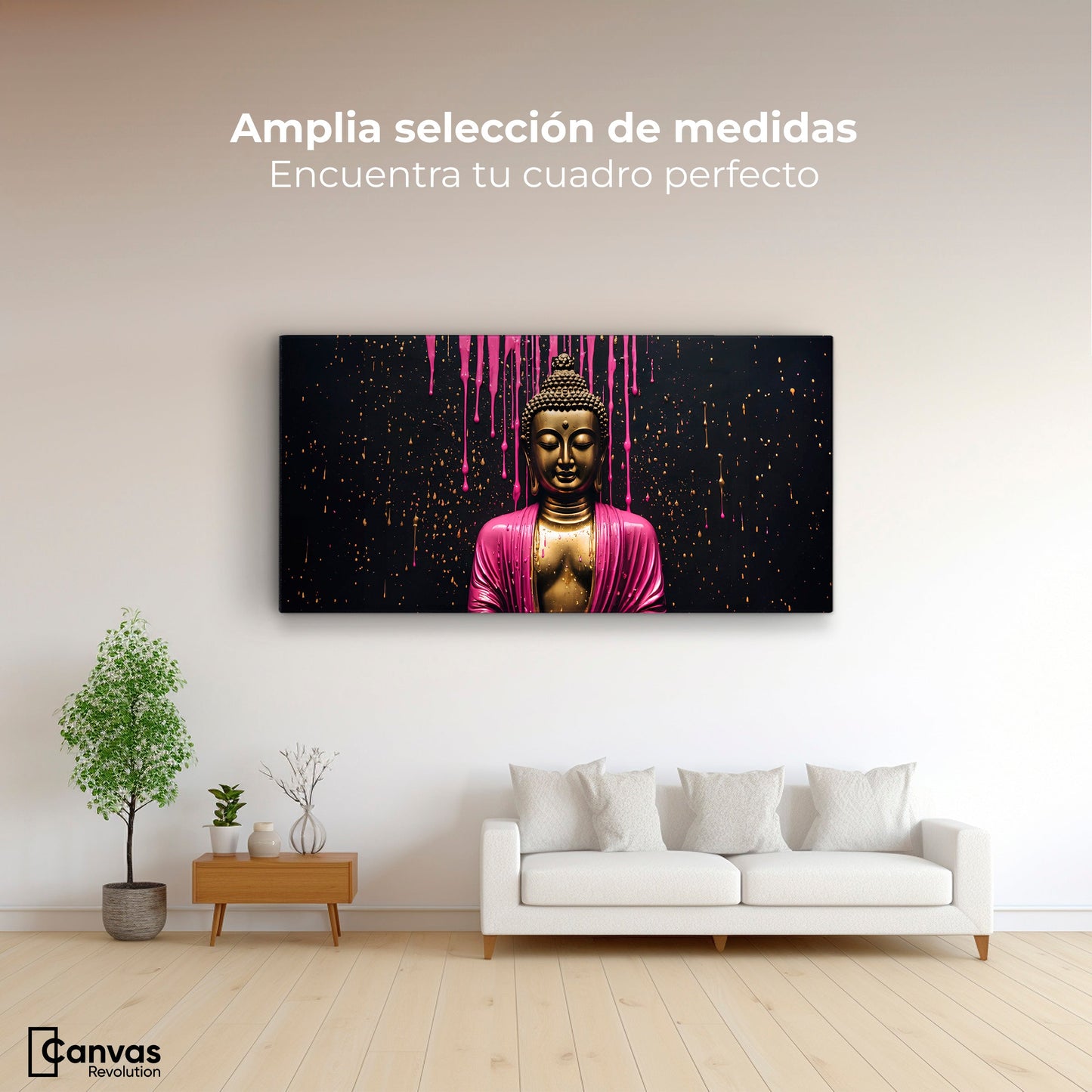 Cuadros Decorativos Canvas Revolution | Serenidad Brillante | Montaje3