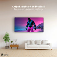 Cuadros Decorativos Canvas Revolution | Simio Crepuscular | Montaje3