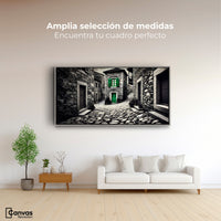 Cuadros Decorativos Canvas Revolution | Verde En La Sombra | Montaje3