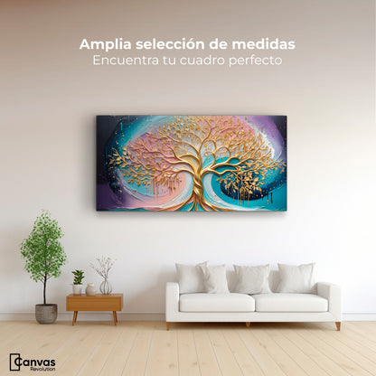 Cuadros Decorativos Canvas Revolution | Vida En Crecimiento | Montaje3