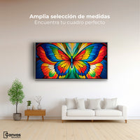 Cuadros Decorativos Canvas Revolution | Vuelo Fragmentado | Montaje3