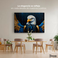 Cuadros Decorativos Canvas Revolution | Abrazo Majestuoso | Montaje4