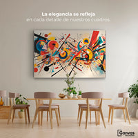 Cuadros Decorativos Canvas Revolution | Abstraccion Clasica | Montaje4
