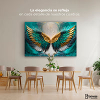 Cuadros Decorativos Canvas Revolution | Alas Angel Eternas | Montaje4