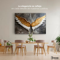 Cuadros Decorativos Canvas Revolution | Alas Angel Eterno | Montaje4