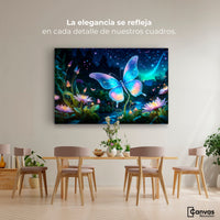 Cuadros Decorativos Canvas Revolution | Alas En El Rio | Montaje4