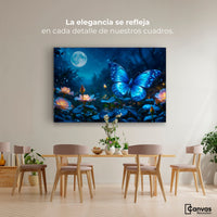 Cuadros Decorativos Canvas Revolution | Alas Nocturnas | Montaje4