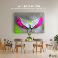 Cuadros Decorativos Canvas Revolution | Alas Vuelo Intenso | Montaje4