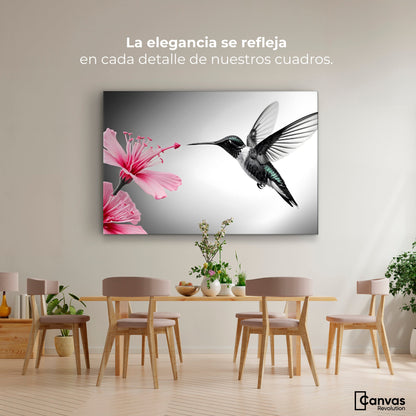 Cuadros Decorativos Canvas Revolution | Amanecer Rosado | Montaje4