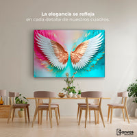 Cuadros Decorativos Canvas Revolution | Angel Espiritu Luz | Montaje4