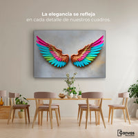 Cuadros Decorativos Canvas Revolution | Angel Resplandor | Montaje4