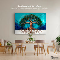 Cuadros Decorativos Canvas Revolution | Arbol Vida Energia | Montaje4