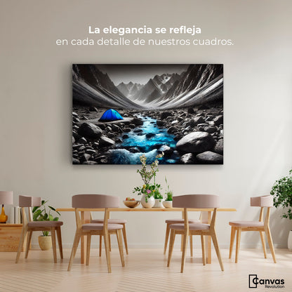 Cuadros Decorativos Canvas Revolution | Aventura Azul | Montaje4