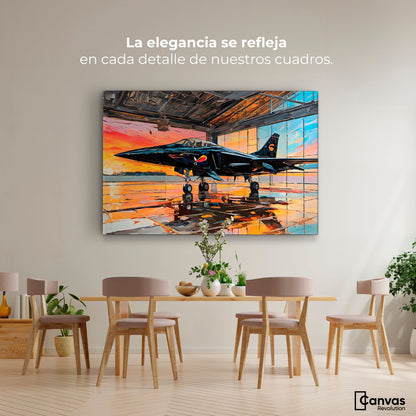 Cuadros Decorativos Canvas Revolution | Base Aerea Ocaso | Montaje4